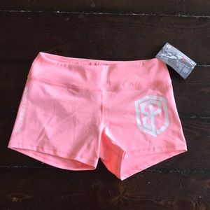 NWT pink born primitive shorts